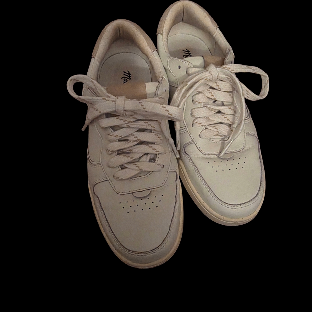 Madewell Cream Sneakers